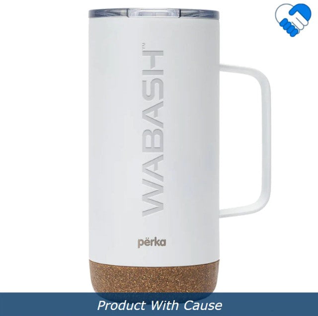 Perka Wayfarer 24 oz. 304 Double Wall Stainless Steel Mug