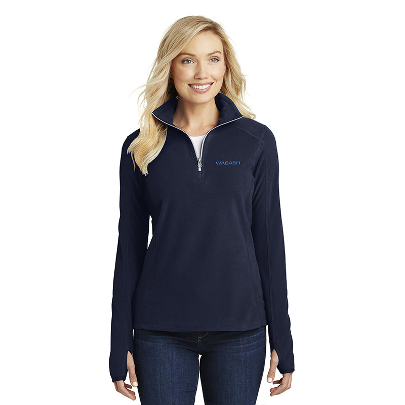 Port Authority® Microfleece 1/2-Zip Pullover - Ladies
